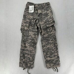 ACU Army Combat Uniform Pants SMALL‎ SHORT Insect Shield Digital Camo Ripstop